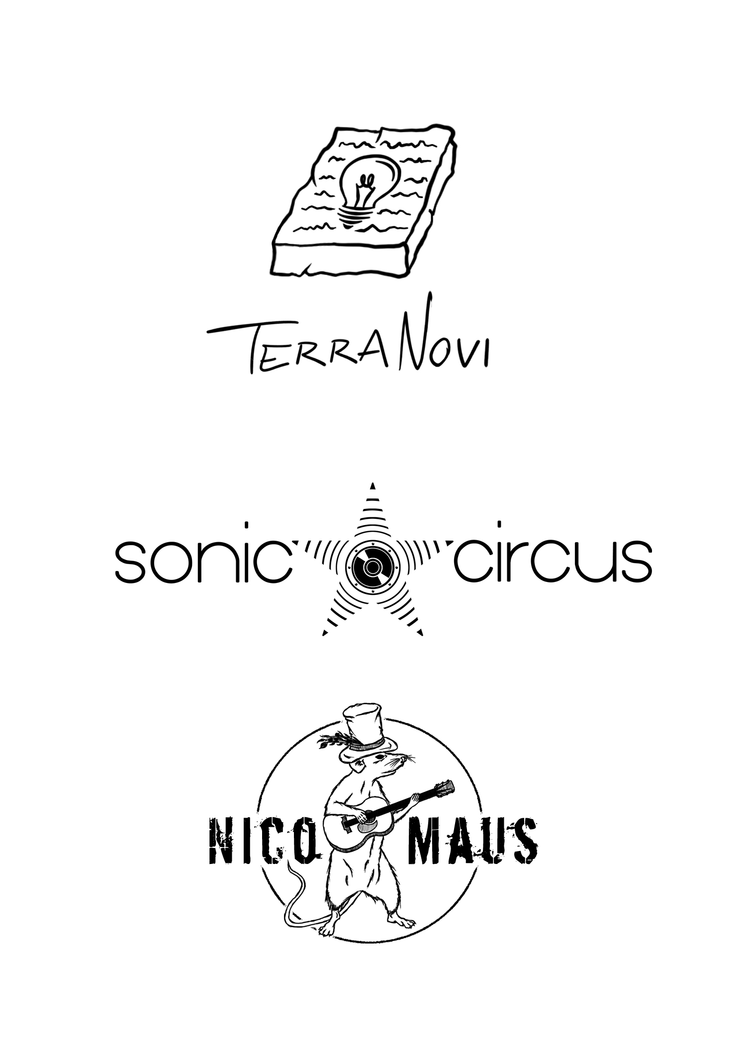 Übersicht der erstellten Logos